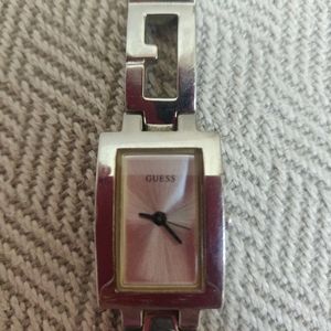 Guess vintage silver watch
